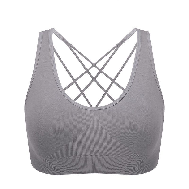 Color Discount Jm363 Fashion Fashion Seamless Bras Female without Steel Ring Bubble Wrap Beauty Back Yoga Underwear