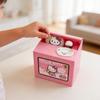 Hello Kitty Cartoon Resin Piggy Bank With Handcrafted Painting For Kids Gifts