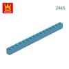 Non-Toxic 16Pcs/Lot 2465 1X16 Dots Thick Building Blocks Moc Classic Accessories Compatible Bricks Children Toys Gift Box