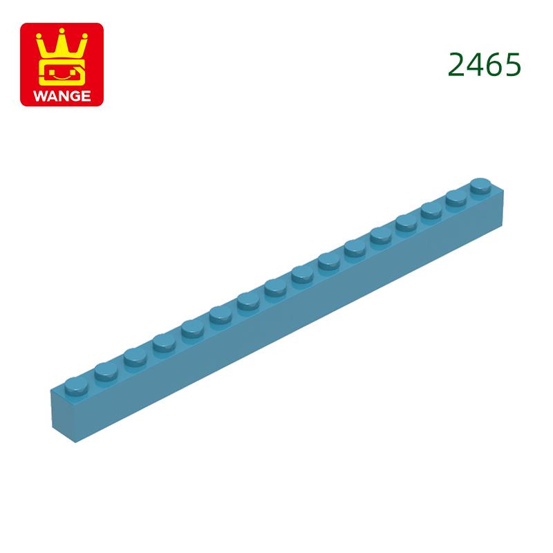 Non-Toxic 16Pcs/Lot 2465 1X16 Dots Thick Building Blocks Moc Classic Accessories Compatible Bricks Children Toys Gift Box
