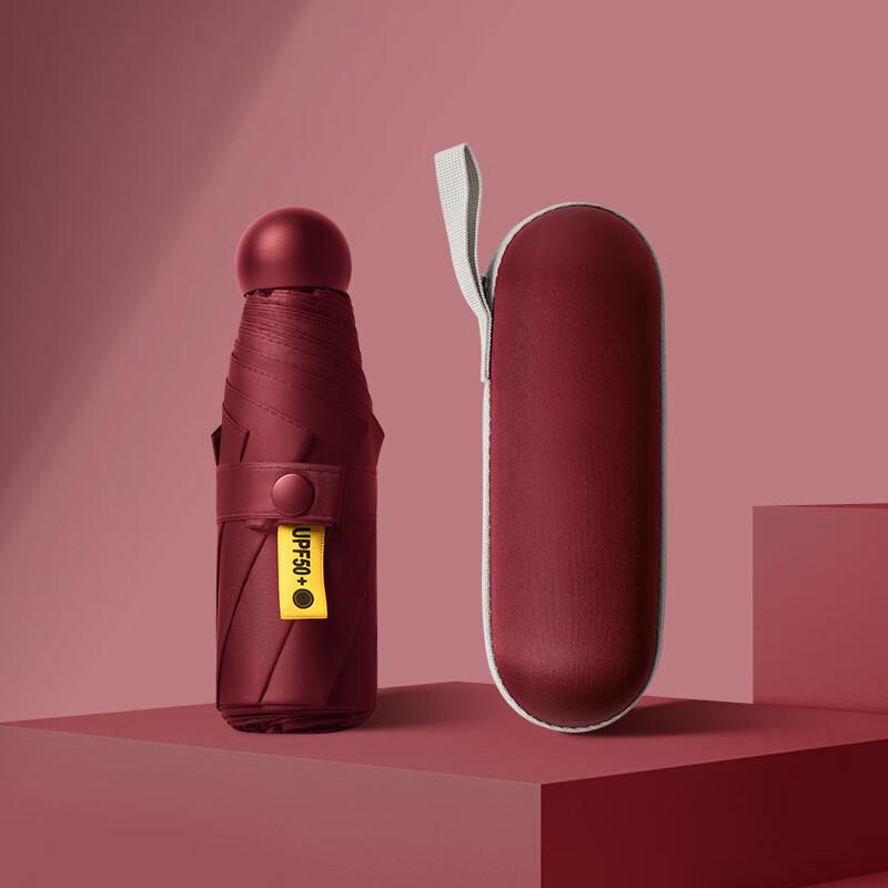 Nanqiao NQ-888 Compact 5-Fold Sun & Rain Umbrella