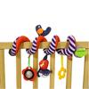 Plush Fabric Pp Cotton Sensory Development Musical Doll Infant Game Rattle Plush Bed Toy Hanging Mobiles Car Seat Playthings Gifts