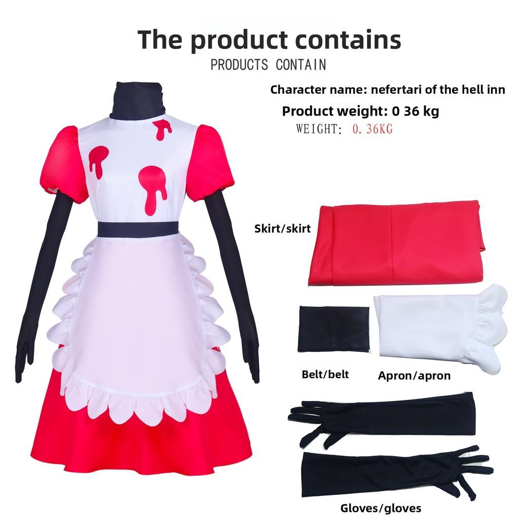 Hazbin Hotel Niffty Cosplay Costume With Polyester Blend For Halloween And Anime Con Events