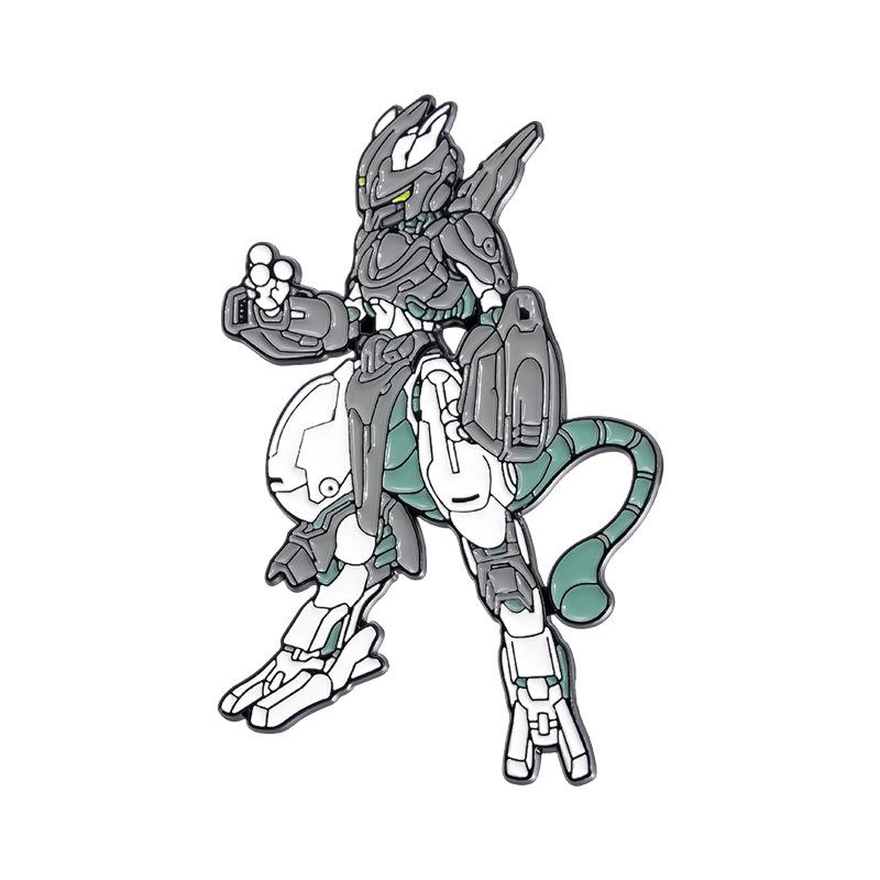 

Alloy Chest Eyecatching Pin In Stylish Geometric Shape For Creative Fashion Accessories QHXZ1570