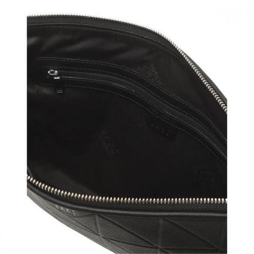 Daks Black Embossed Leather Large Clutch Bag Dbba3e279bk