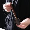 Kung Fu tea, copper alloy tea, tea dial, tea ceremony six gentlemen solid wood, tea tool teaspoon, tea shovel teaspoon