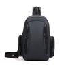 Men's Backpack and Chest Bag 2 In 1 Fashion Small Black Shoulder School Bag for Man Designer Waterproof Sports Travel Bag