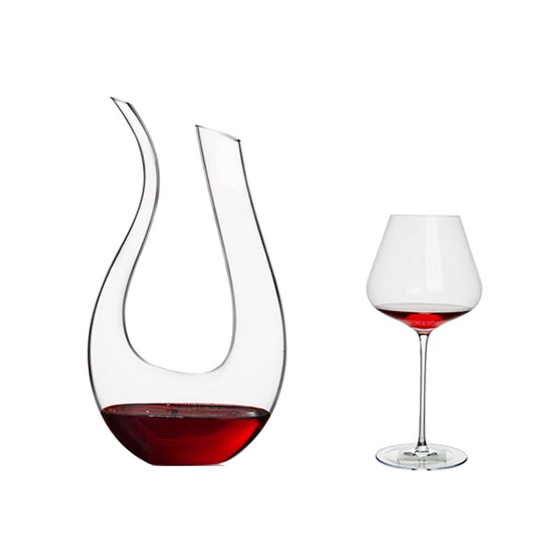 BOLIDOMI Luona Crystal Burgundy Wine Set