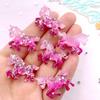 6PCS Colorful Resin Glitter 3D Unicorn Horse Flat Back Rhinestone Wedding Scrapbook Gems Applique DIY Jewelry Accessories