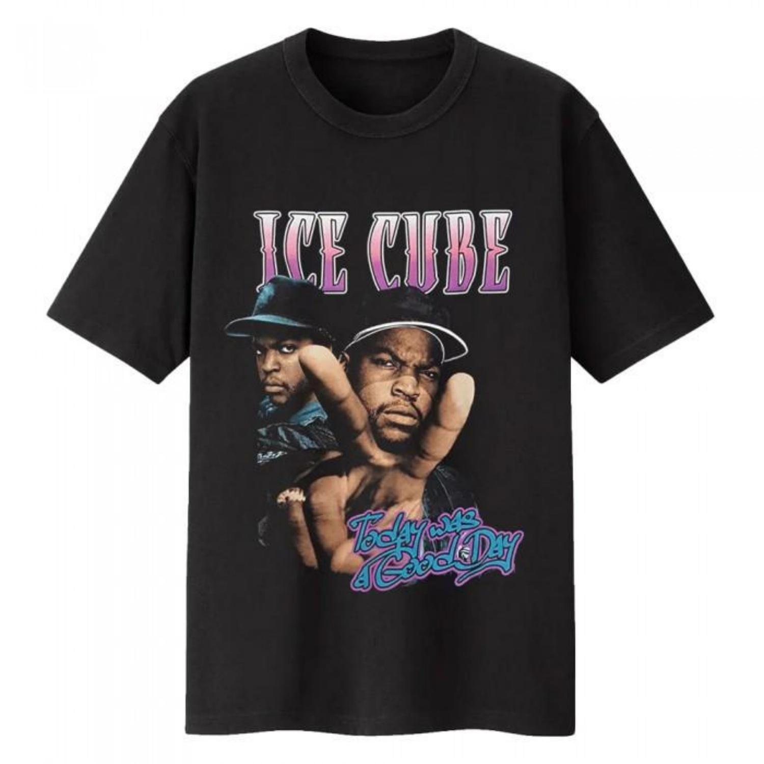 Ice Cube Unisex Adult Today Was A Good Day Cotton T-Shirt S