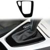 Dekorativ dekseltrim for girskiftpanel i bilinteriør for BMW 3-serie E90 E92 2005-2008 2010 2011 2012 Tilbehør Svart