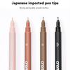 Micron Liner Fineliner Pen 0.05 0.03 0.1 0.5 Brush Tip Black Brown Fineliner Sketching Manga Drawing Pen Color Sketch Stationery