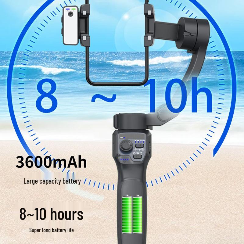 F11 Smart AI 3-Axis Handheld Gimbal for Phones with Face Tracking and Stabilization for TikTok Videos