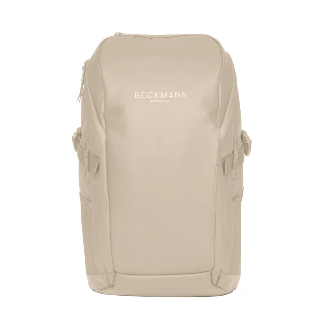 

Beckman Norway Backpack STREET GO Beige Backpack for Men and for Large for School or Scandinavian [BECKMANN] Women, PC, Business, Capacity, Work, бежевий