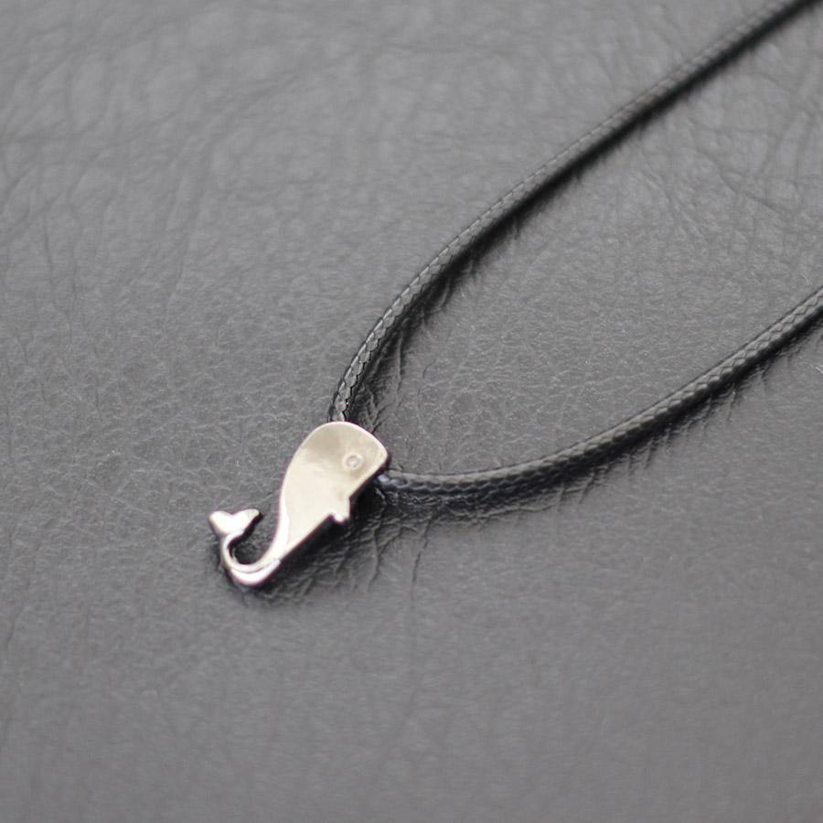 New Marine Animal Manta Shark Whale Necklace For Men 24 Inches Long Collar Beach Surfing Neck Accessories Pendant Hiphop Colar