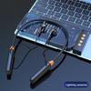 Wireless Neckband Earbuds with Live Streaming Mic, Sound Card, Noise Reduction, Long Battery Life, and Built-in Reverb