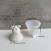 Cute Table Ornament Resin Mold Bell Aromatherapys Gypsum Mold DIY Art Festival