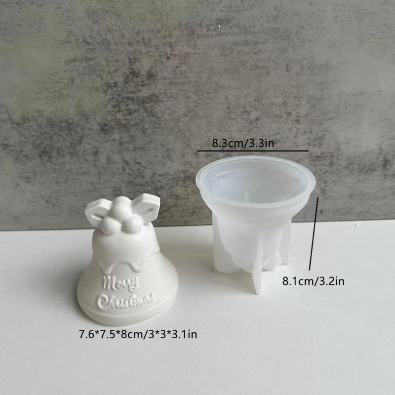 Cute Table Ornament Resin Mold Bell Aromatherapys Gypsum Mold DIY Art Festival