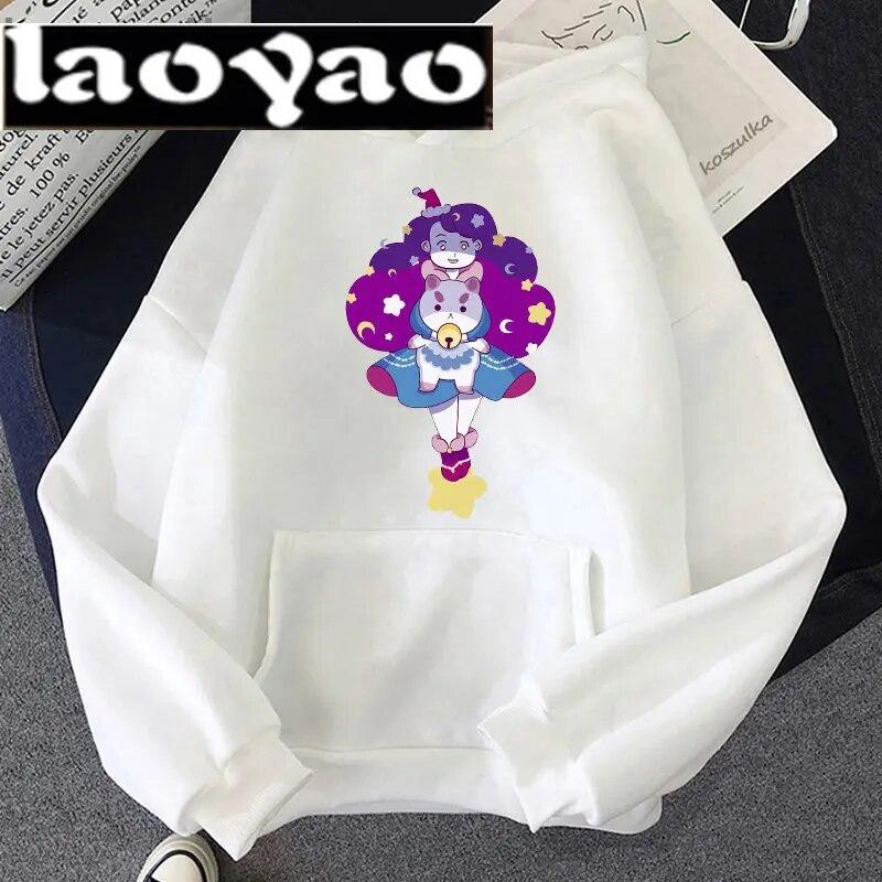 Puppycat Nie nazywaj mnie słodkim Bluzy Bee and Puppycat Bee Puppycat Słodka Zła Bluza Kawaii Kpop Ubrania Jesień Zima Pulower