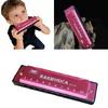 Premium 10 Hole Harmonica with Metal and ABS Resin Comb Ensures Bright and Crisp Notes Travel Musical Instrument