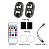 Wireless LED Strobe Lights With Remote Control 8 Colors Waterproof Anti-Collision Warning Light for Motorcycle Car Aircraft Bike