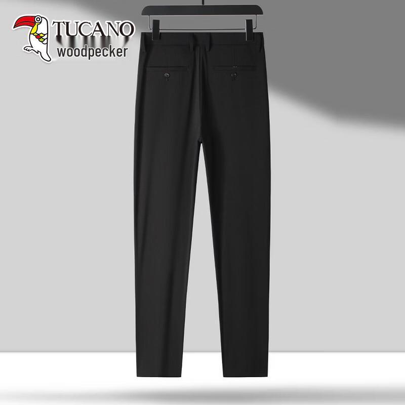 TUCANO Men's Light Business High-Elastic Straight-Leg Casual Pants