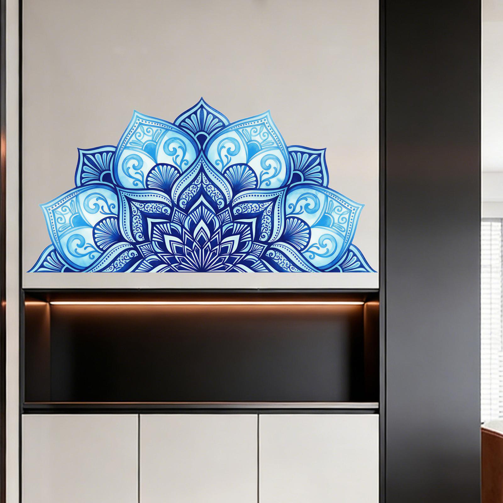 

Синие Декоративные Наклейки на Стены для Спальни, Шкафов, Дверей Гостиной. One Size