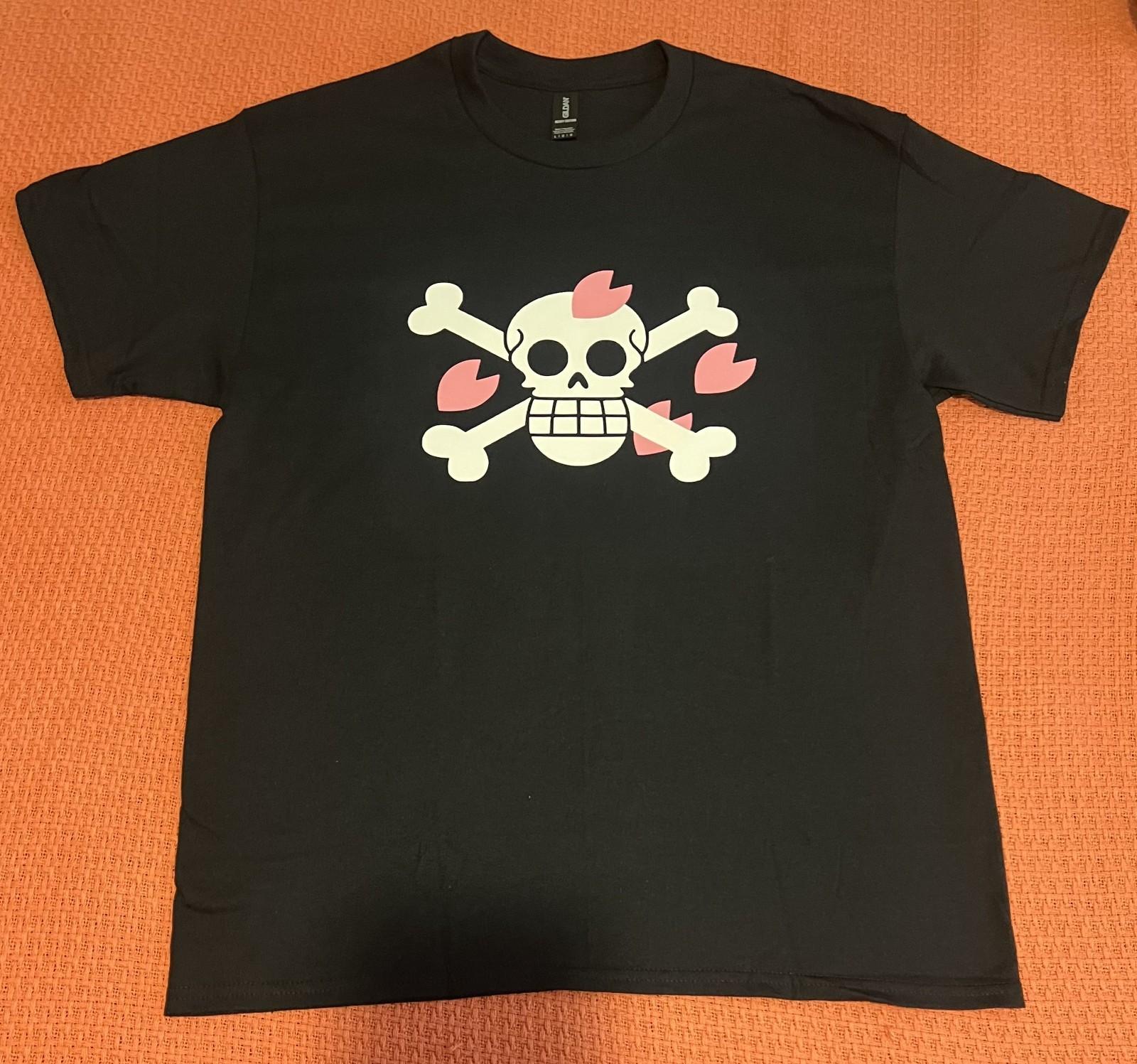Tony Tony Chopper Jolly Roger Pirate Flag Edition T-Shirt - One Piece - Anime S разноцветный
