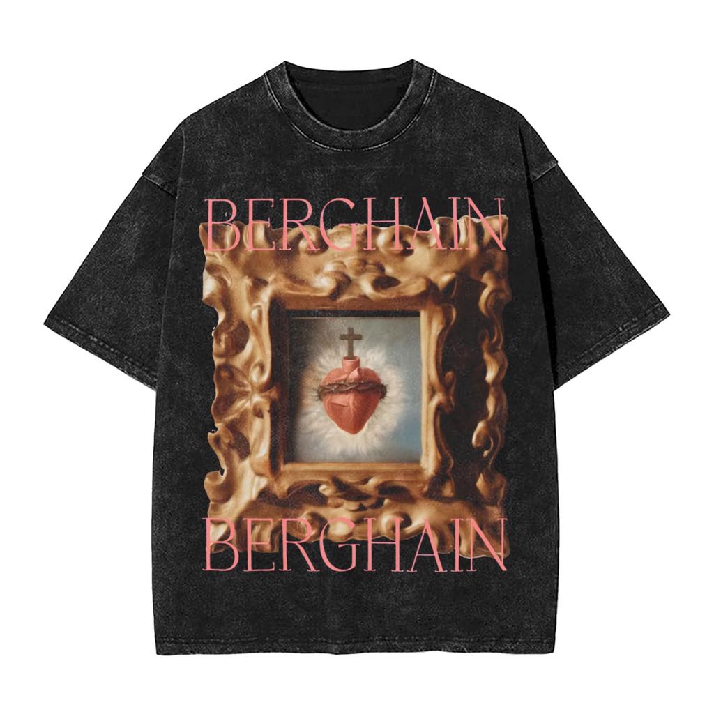 ROSALIA LUX Album Pop Music Washed T Shirt Streetwear Hip Hop Fashion TShirt  Tees Tops for Unisex Women Short Sleeve Oversize