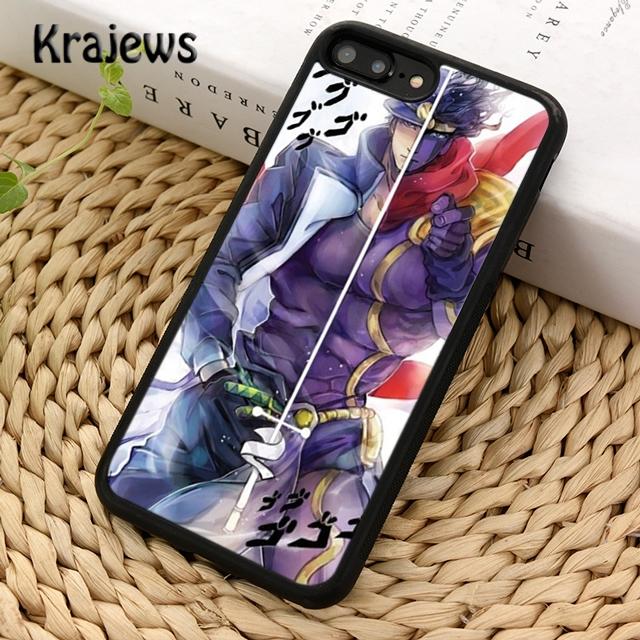 Krajews Anime JoJo S Bizarre Adventure Phone Case Cover For iPhone 16 15 14 Plus XR XS 11 12 Mini 13 Pro Max Fundas