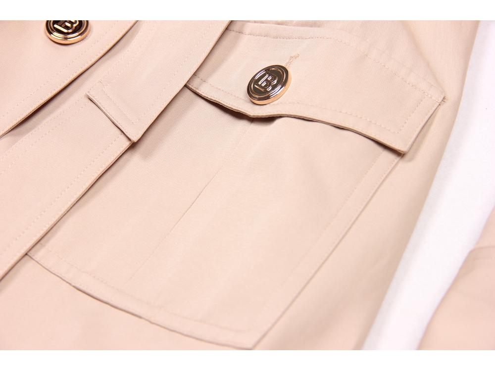 2025 Korean Style High-End Versatile Women's Trench Coat