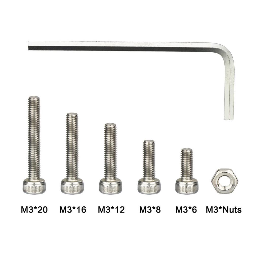 2 göldo Schrauben M3 x 20mm nickel