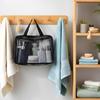 Mesh Shower Caddy Bag, Portable Toiletry Shower Tote Quick Dry Portable Tote Bag Zipper Toiletry Organizer Bags for College Dorm Bathroom Swimming
