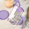 Pancake Batter Dispenser Bottle 4 Cup 900ml Pancake Maker with Squeeze Handle for Pancakes Waffles Brownies Cup Cakes Muffins Crepes