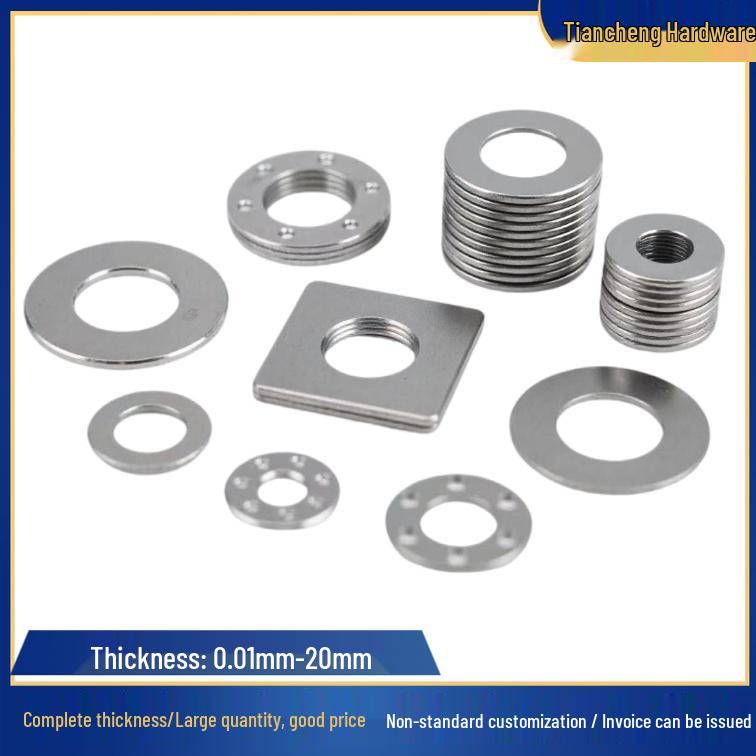 Custom 304 Stainless Steel Flat Washer Shim Spacer.