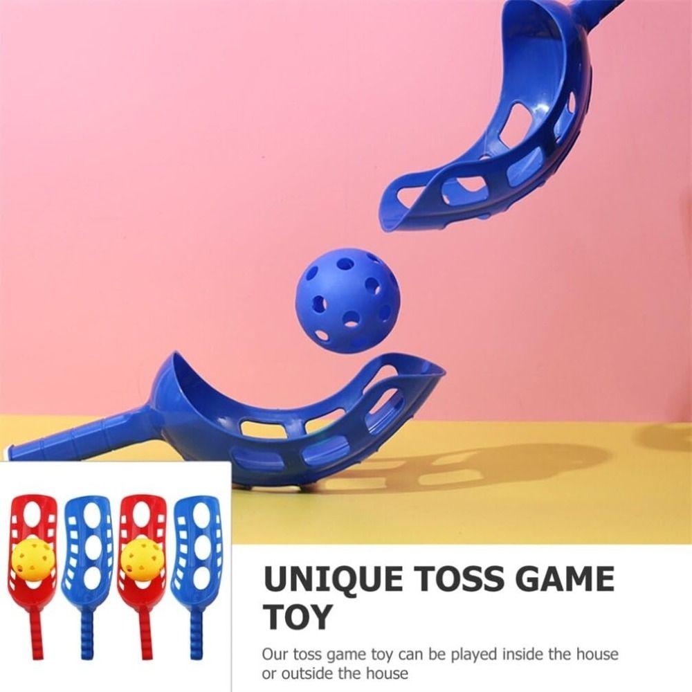 

Fitness Sports Scoop Ball Game Camping Tossing Game Throw Catch Toy for Children Adults