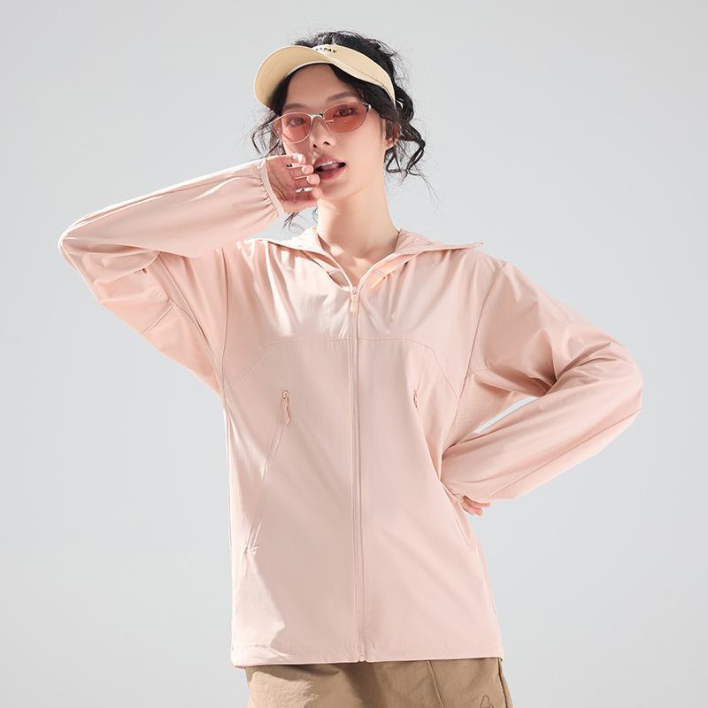 Outdoor original yarn sunscreen clothing women's thin jacket spring and summer men's cool quick-drying breathable sunscreen clothing sports jacket