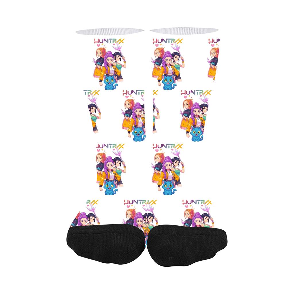 Anime Print Full Print Socks, Cute Socks For Children's Birthday