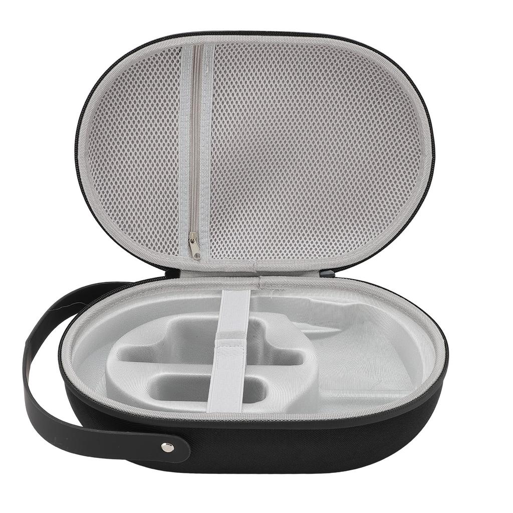 Carrying Case for Vision Pro EVA Water Resistant Shockproof Portable VR Headset Organizer Bag for Tr