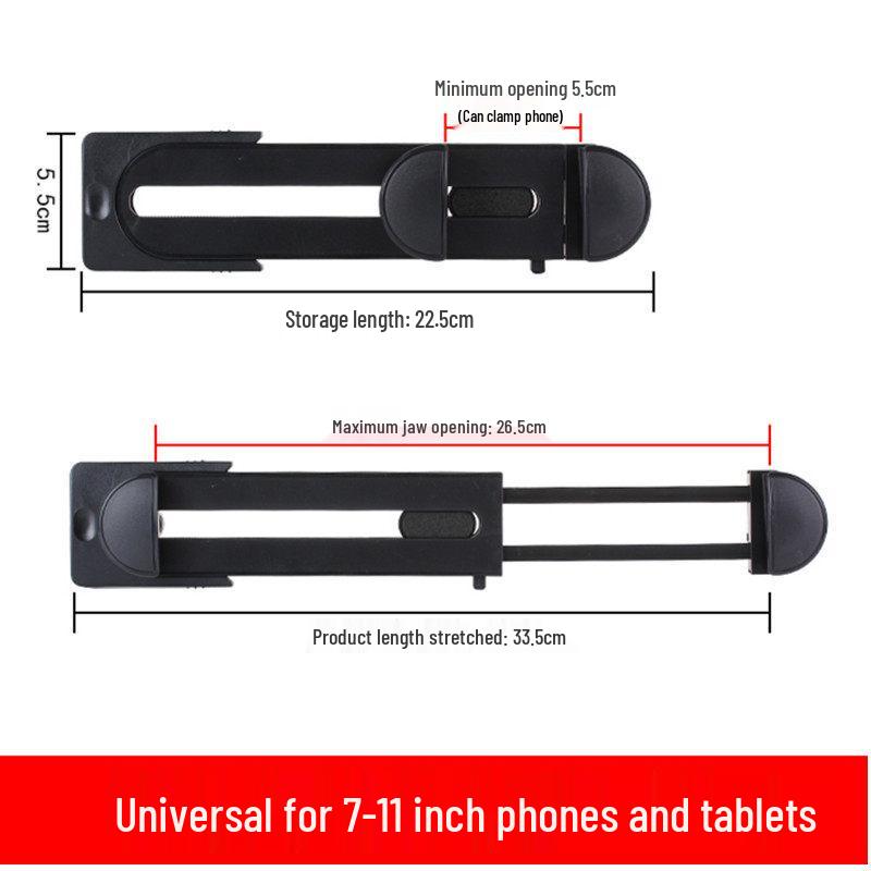 Multi-Angle Phone Stand & Selfie Stick with Universal Clip