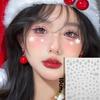 White Snow Face Stickers DIY Temporary Tattoos  Nail Jewelry Diamonds Decoration Christmas Snowflake Eye Body Art Make Up