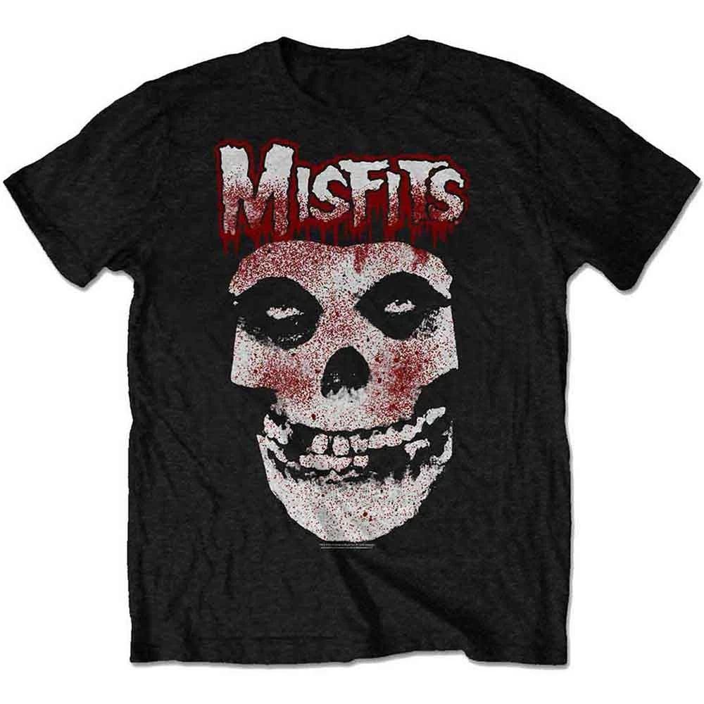 Misfits Blood Drip Skull T Shirt M