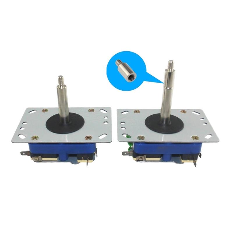 Chrome Arcade Joystick Schaftverlängerung Joystick Verlängerungsstange Schrauben Passend für SANWA/Seimitsu Joysticks Gaming Zubehör