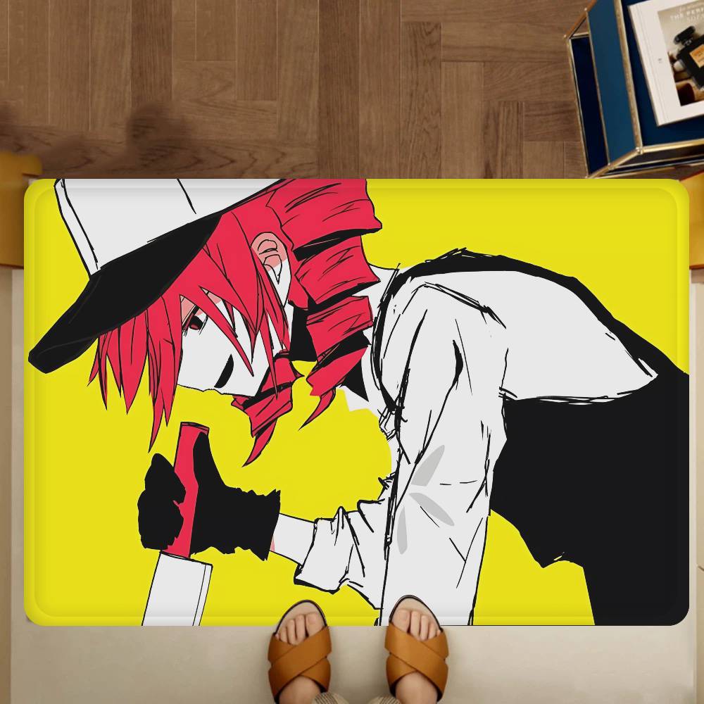 Vocaloid Teto Singer girl Floor Mat Rectangle Anti-slip Home Soft Badmat Front Door Indoor Outdoor Mat Hotel Decor Mat