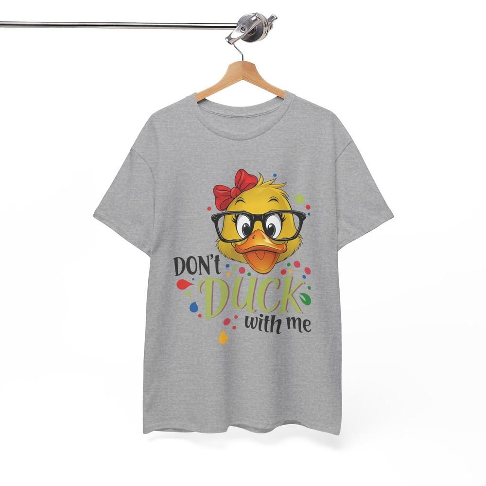 Nerdy Duck T-Shirt - Geeky Ducky Science Tee for Smart People - Sarcastic