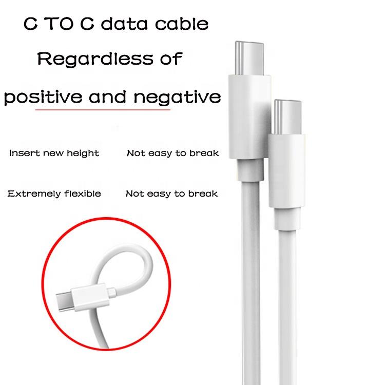 For Samsung Fast Charging Micro USB Cable Pure Copper Type C To Type C Universal for Phone Computer & Earphones