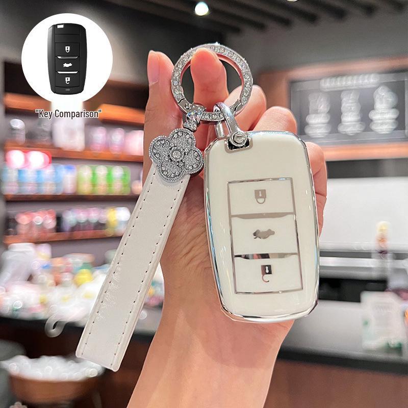 Changan Car Key Case: Compatible with Nuo, Mi Yu, Lumin, Benben, Eado, CS55, Yi Dong DT - 35 Shell Bag for Women.