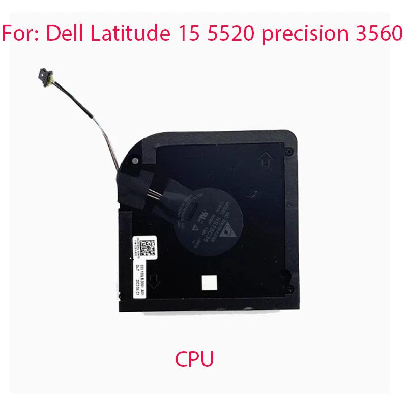 CPU Fan For Dell Latitude 15 5520 precision 3560 Laptop Cooling Fan 0DXJNV