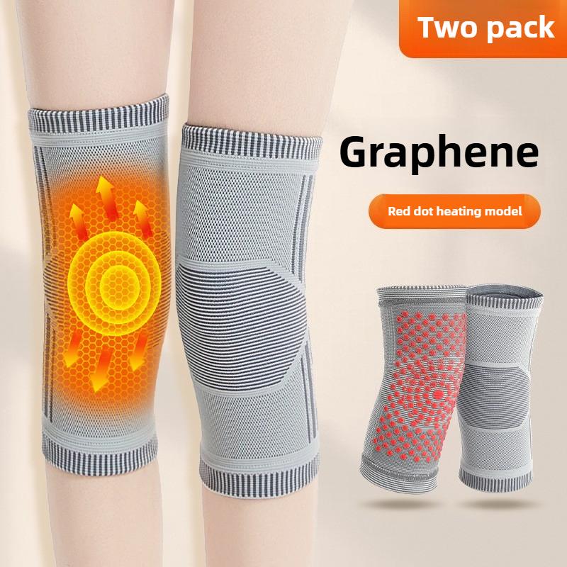 Graphene Sports Knee Pads Self-Heated Graphene Warm Knee Pads Mugwort Knee Pads Suitable For Old Cold Legs Perfect For Men And Women