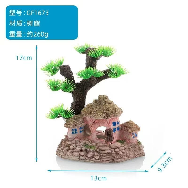 Decoration European Resin Ornament for Aquarium
